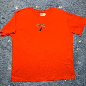 Salem Witch Halloween Shirt Size 2XL  XXL Mens Fall Season Orange Black